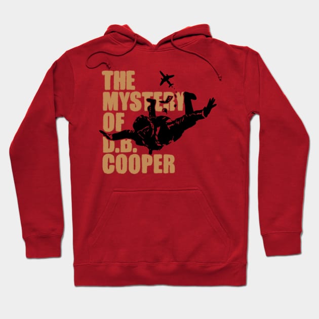 The Mystery Of DB Cooper Hoodie by Azalmawah